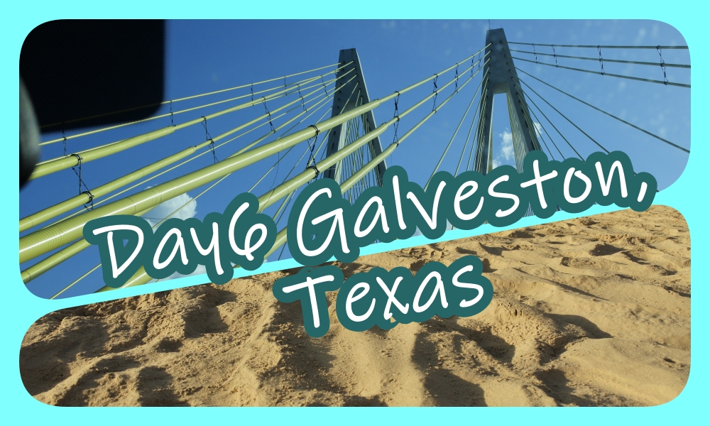 【Galveston】ルイジアナ旅行記8ーテキサス州ガルヴェストンの海で遊ぶ！【建築も】