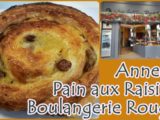 【フランスのパン】アヌシーのパン屋Rougeのパンオレザン【Pain aux raisins】